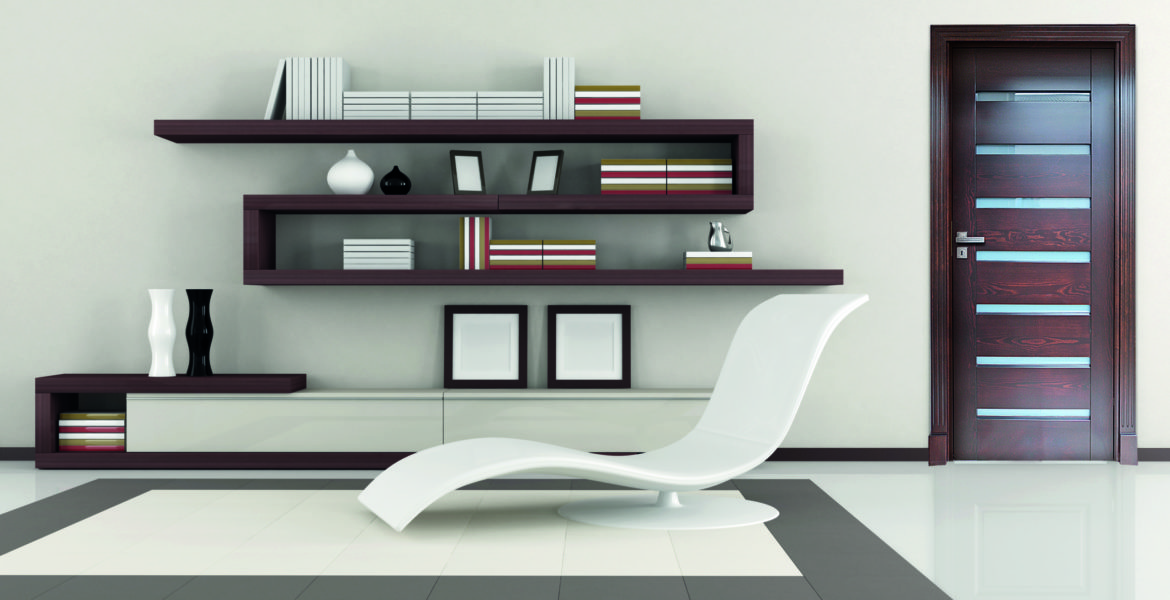 beige and brown elegant minimalist lounge - rendering